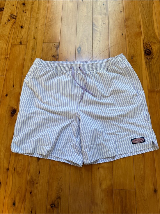 Vineyard Vines Other - Vineyard Vines Blue and White Seersucker Swim Trunks